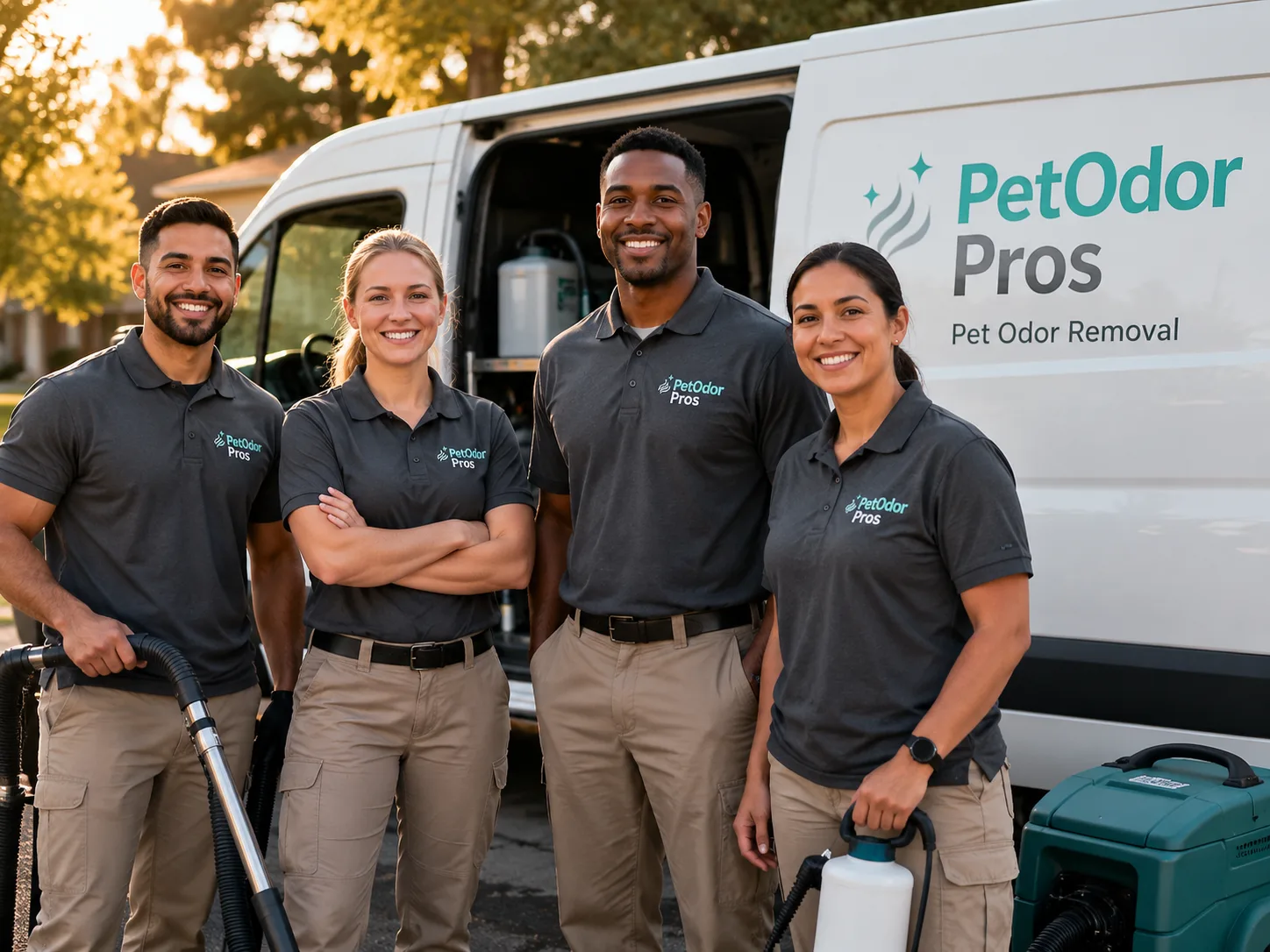 Pet Odor Removal team serving Byrnedale, PA